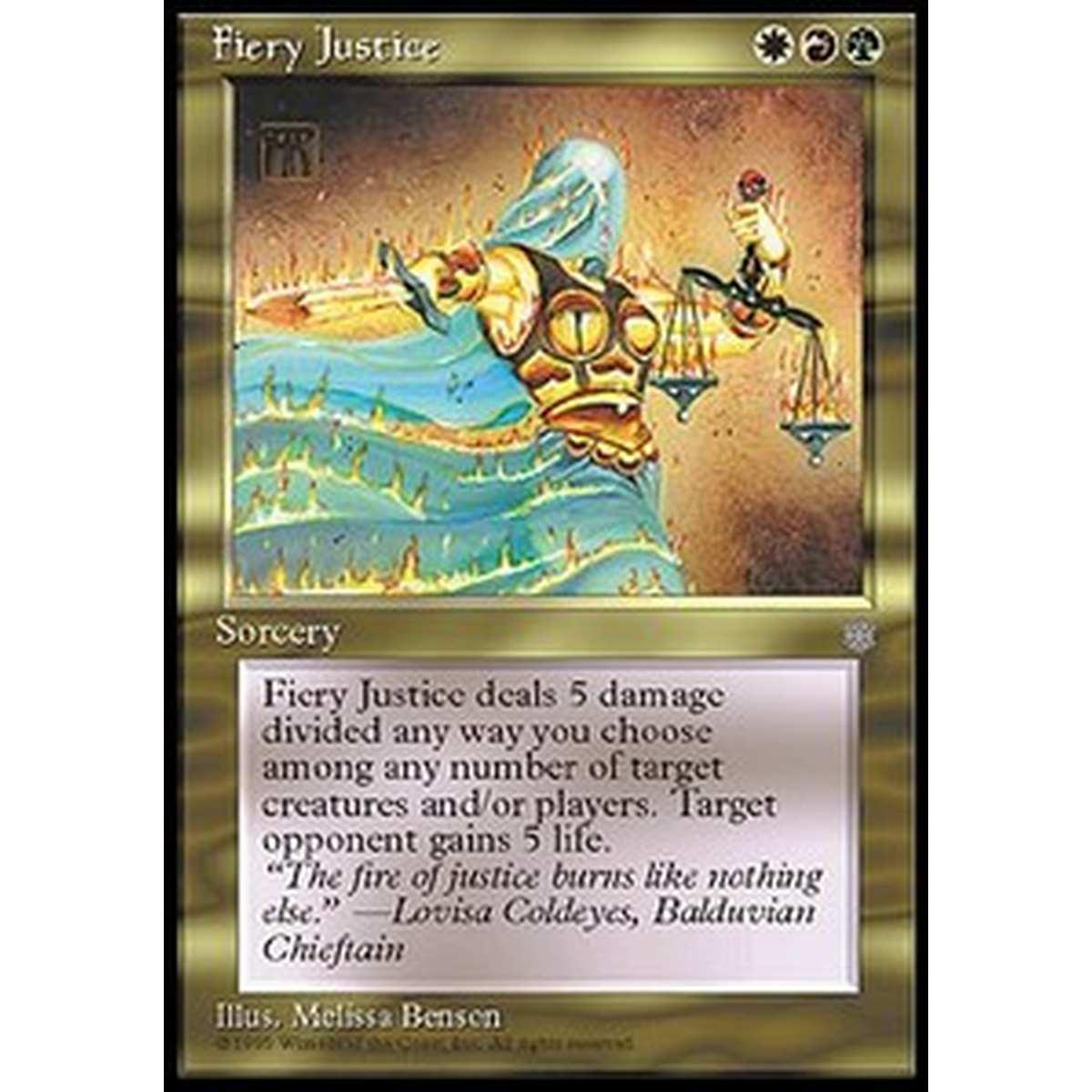 Fiery Justice - Giustizia Fiammeggiante - [ICE] [EX]