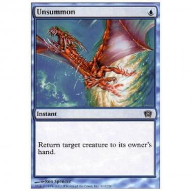 Unsummon - Controevocazione - [8ED] [GD] [Foil]