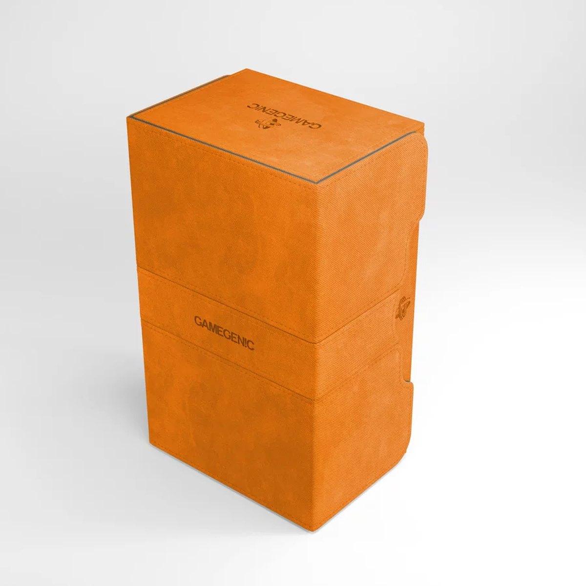 Deck Box Stronghold 200+ Convertible ORANGE Gamegenic