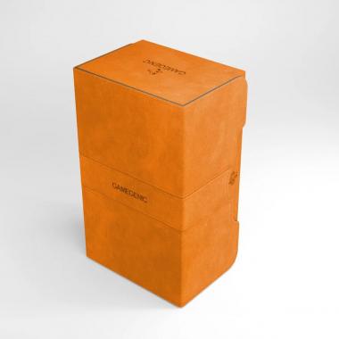 Deck Box Stronghold 200+ Convertible ORANGE Gamegenic