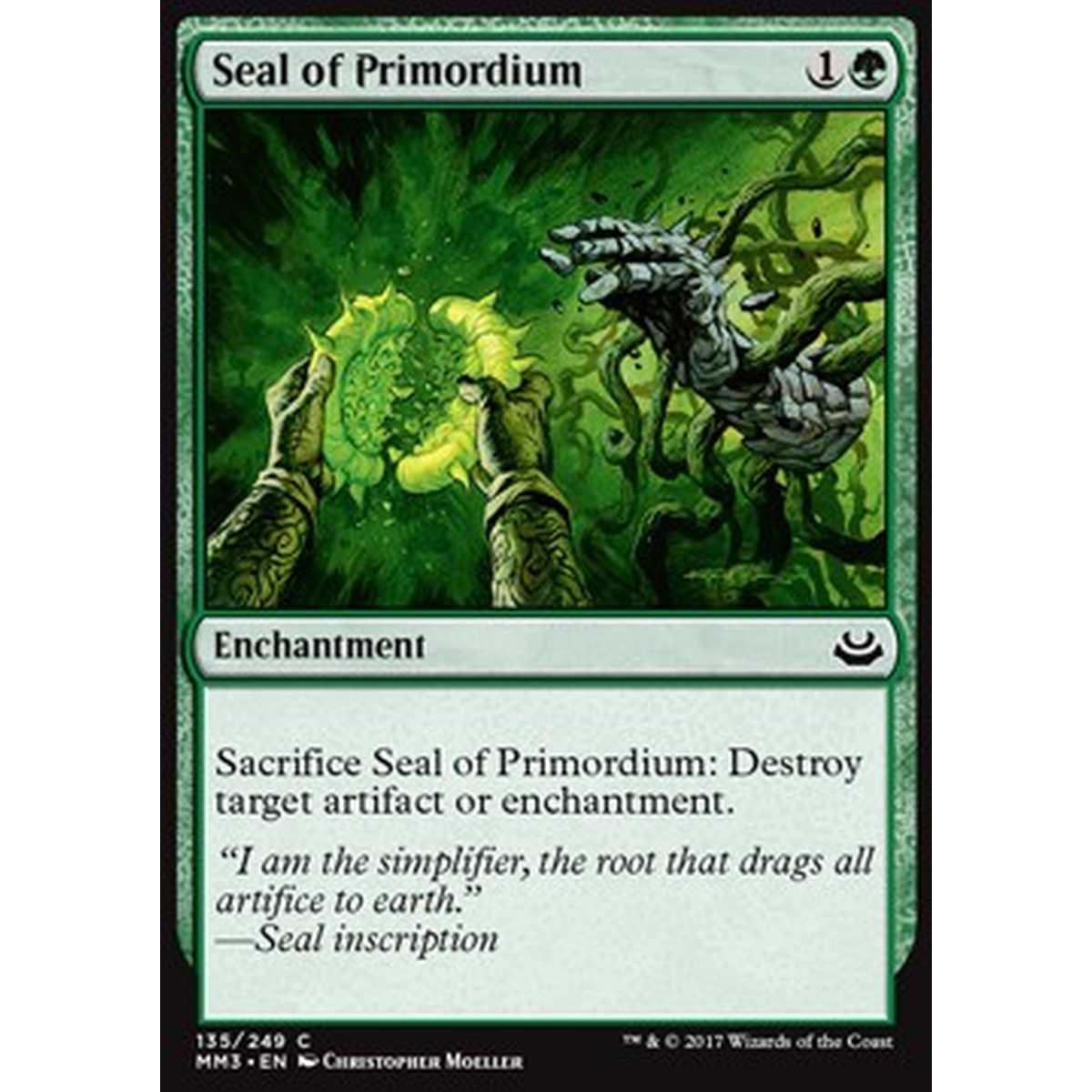 Seal of Primordium - Seal of Primordium - [MM3] [NM] [Foil]