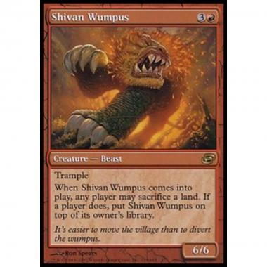 Shivan Wumpus - Wumpus di Shiv - [PLC] [EX] [Foil]