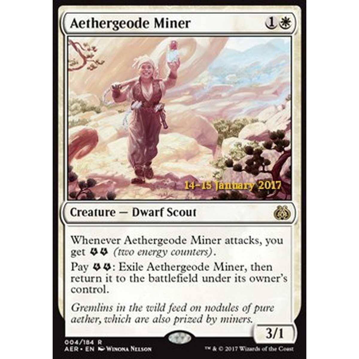 Aethergeode Miner - Minatrice di Geodetere - [PAER] [NM] [Foil]
