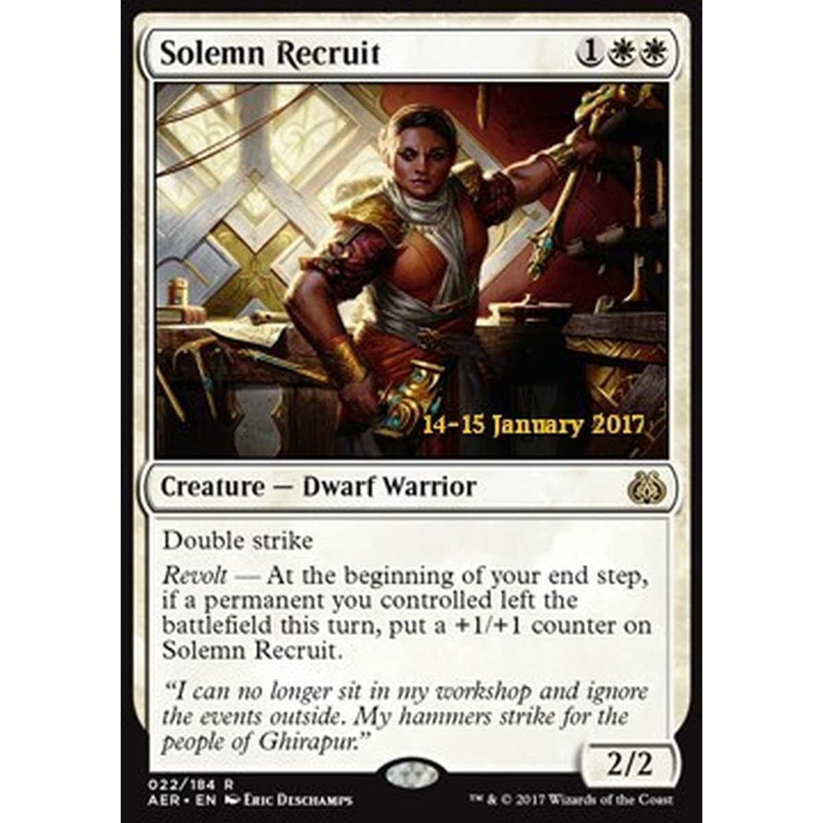 Solemn Recruit - Recluta Solenne - [PAER] [NM] [Foil]