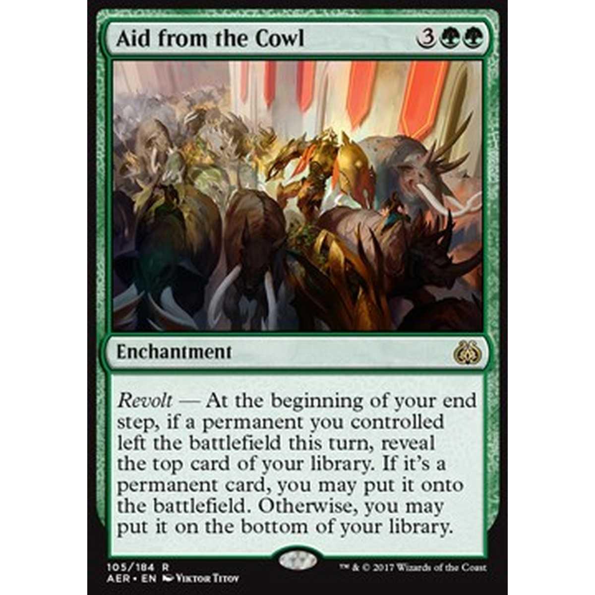 Aid from the Cowl - Sostegno dalla Cappa - [AER] [NM] [Foil]