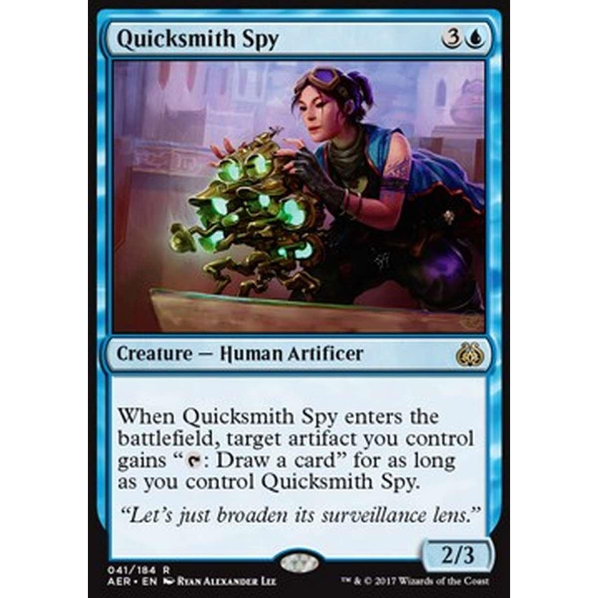 Quicksmith Spy - Spia Tempralesta - [AER] [NM] [Foil]