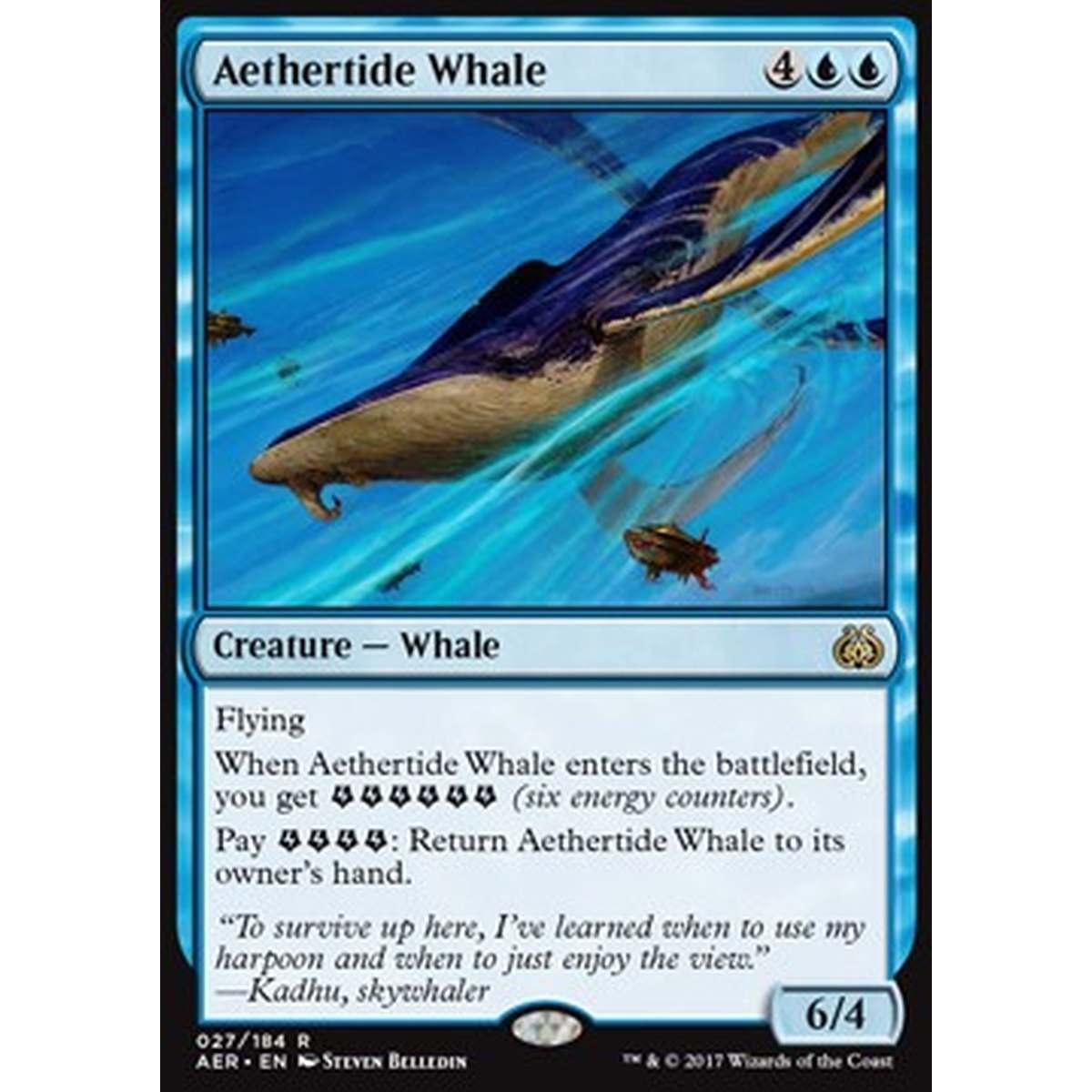 Aethertide Whale - Balena della Marea Eterea - [AER] [NM] [Foil]