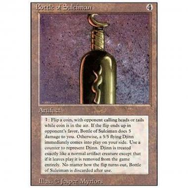 Bottle of Suleiman - Bottle of Suleiman - [3ED] [EX]