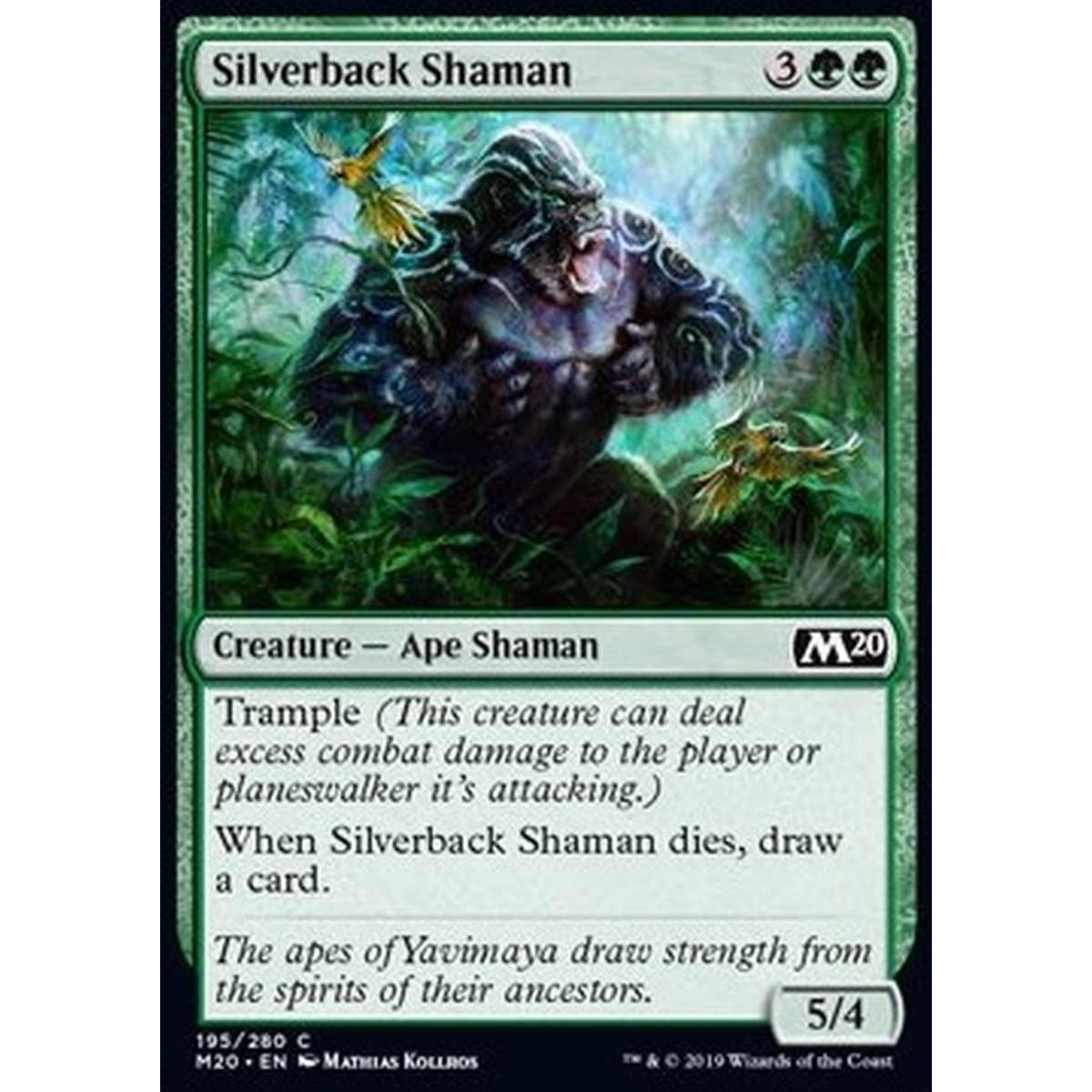 Silverback Shaman - Sciamano Schienargento - [M20] [NM]