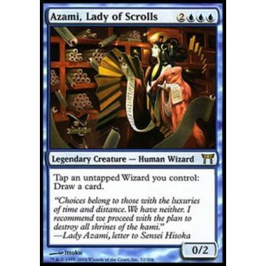 Azami, Lady of Scrolls - Azami, Lady of Scrolls - [CHK] [EX]