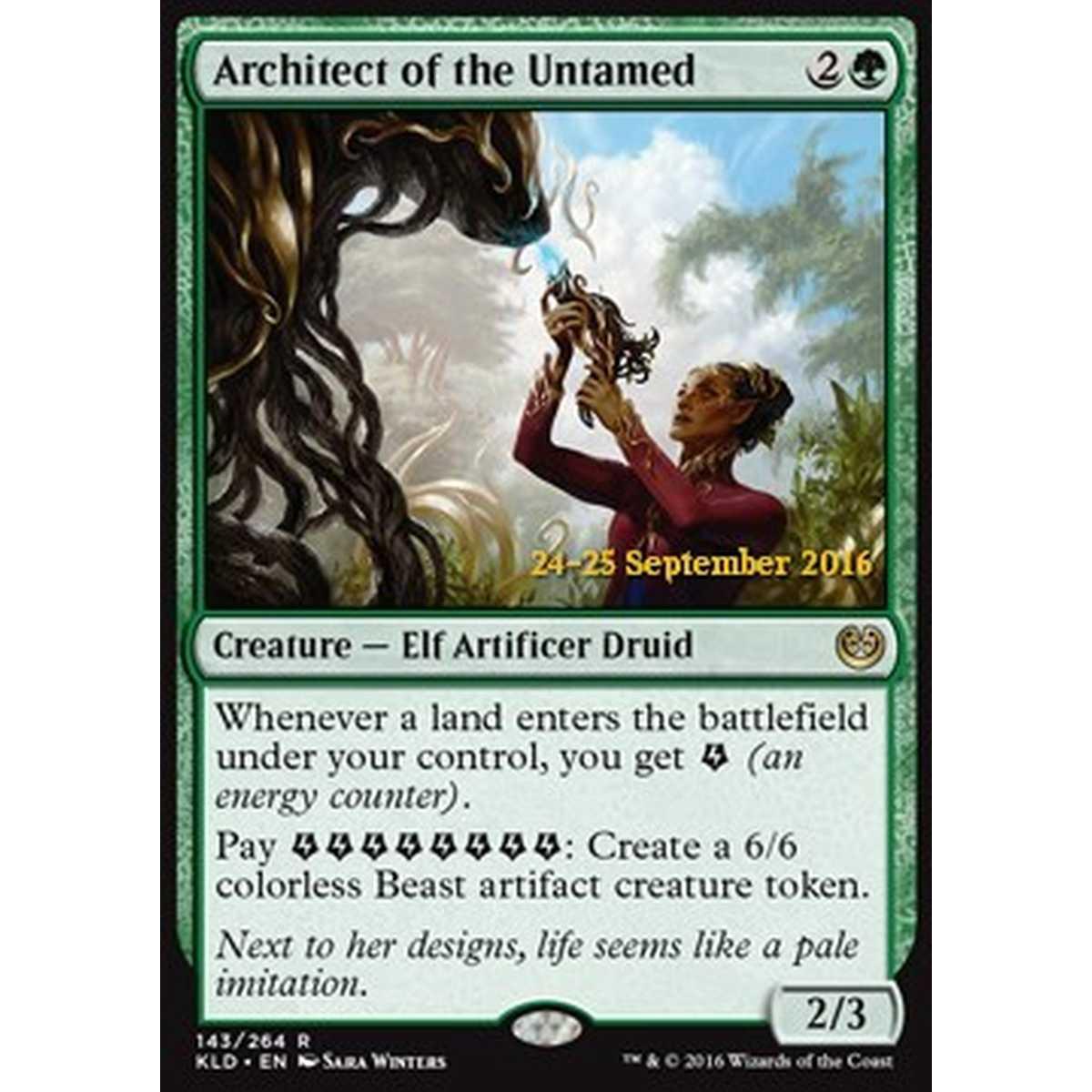 Architect of the Untamed - Architetta degli Indomabili - [PKLD] [NM] [Foil]