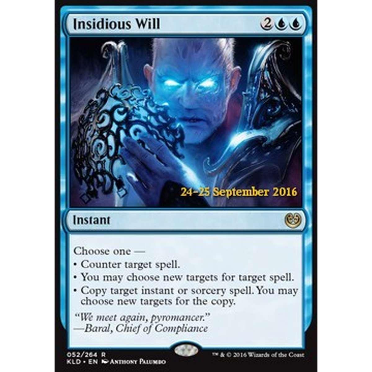 Insidious Will - Volont  Insidiosa - [PKLD] [NM] [Foil]