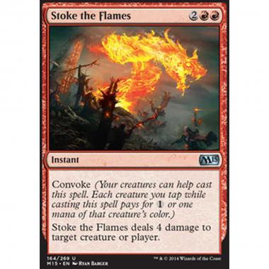 Stoke the Flames - Ravvivare le Fiamme - [M15] [NM] [Foil]