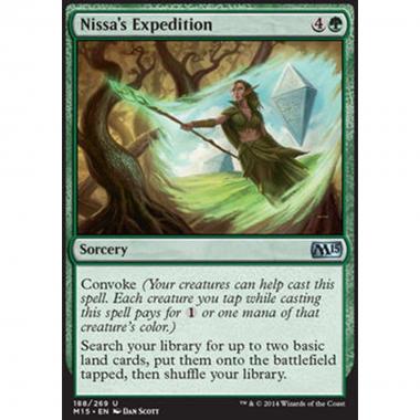 Nissa's Expedition - Spedizione di Nissa - [M15] [NM] [Foil]