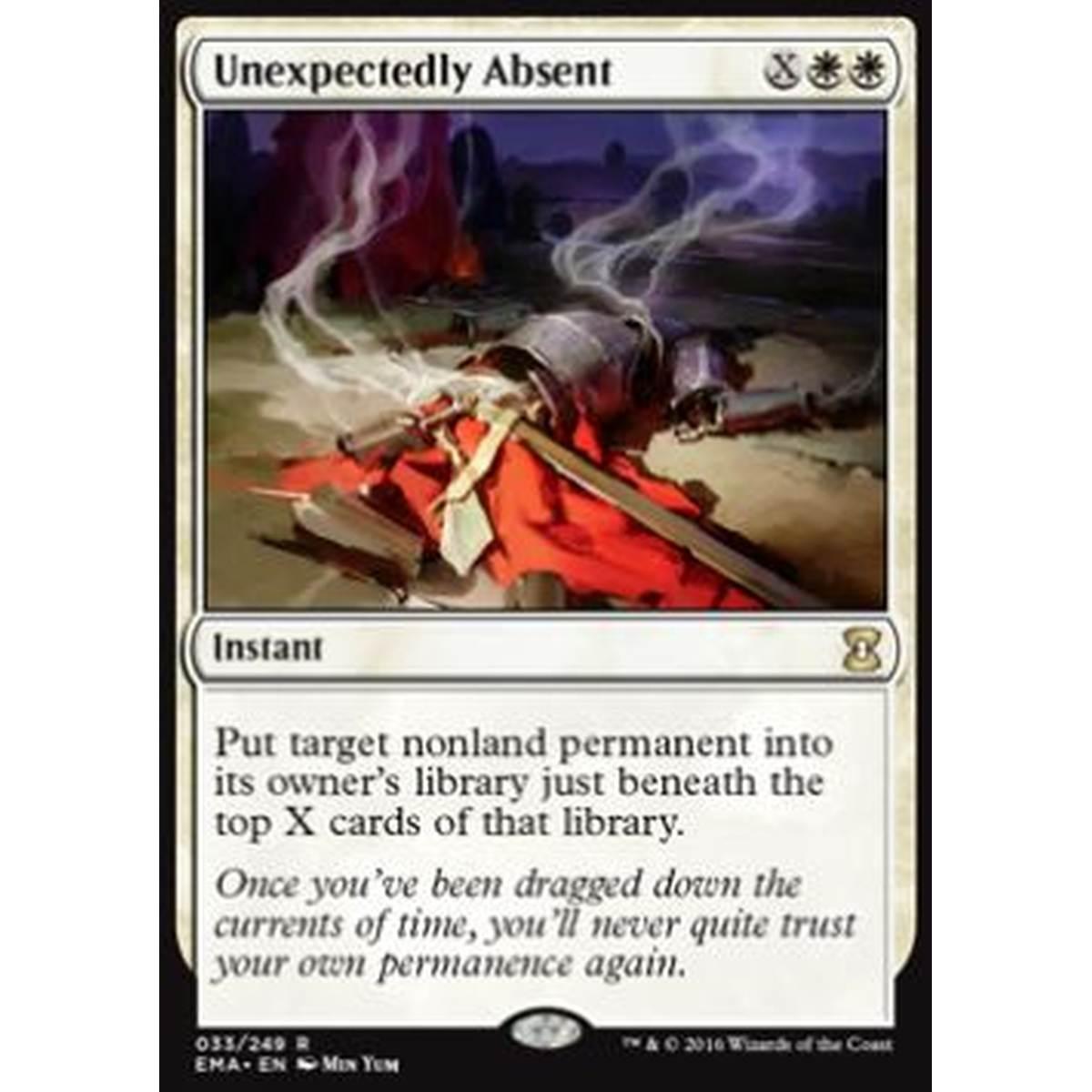 Unexpectedly Absent - Unexpectedly Absent - [EMA] [NM]