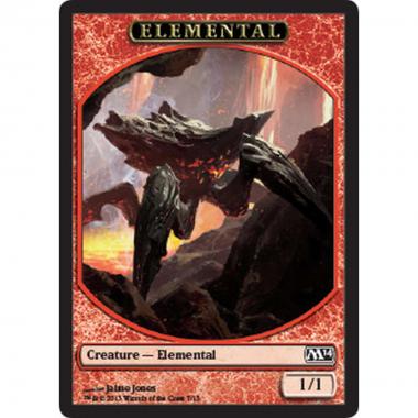 Elemental Token (Red 1/1) (V.1) - Elemental Token (Red 1/1) (V.1) - [M14] [NM]