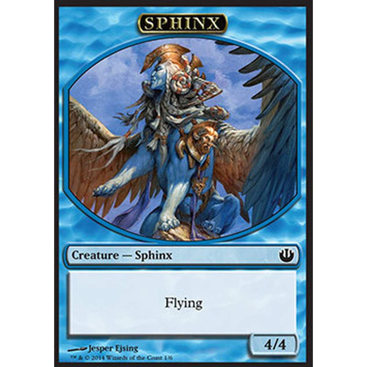 Sphinx Token (Blue 4/4) - Sphinx Token (Blue 4/4) - [JOU] [NM]