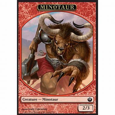 Minotaur Token (Red 2/3) - Minotaur Token (Red 2/3) - [JOU] [NM]