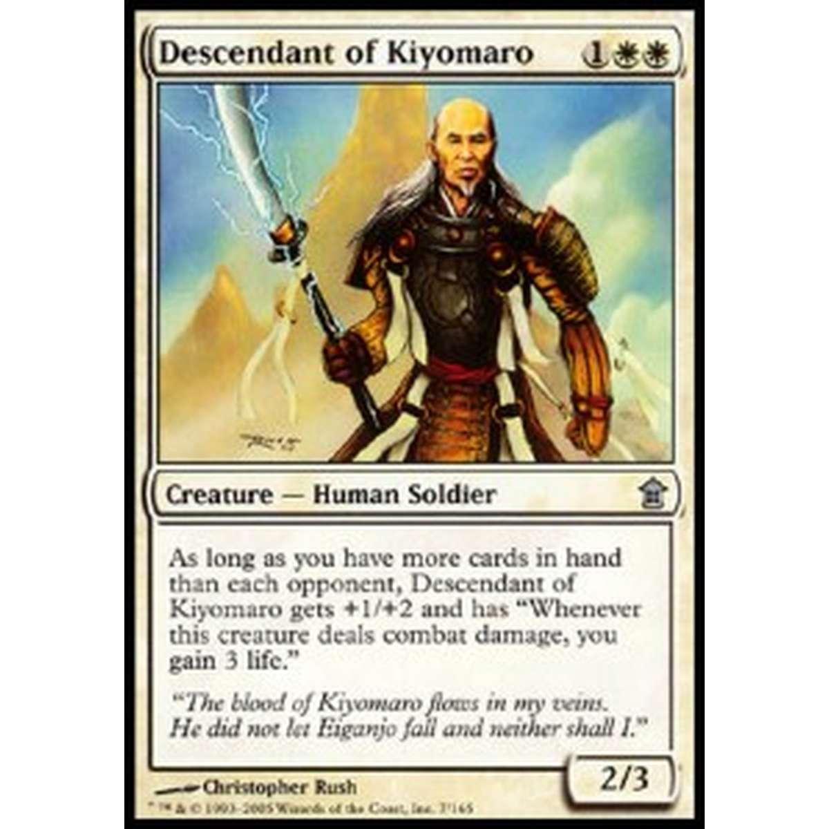 Descendant of Kiyomaro - Descendant of Kiyomaro - [SOK] [EX] [Foil]