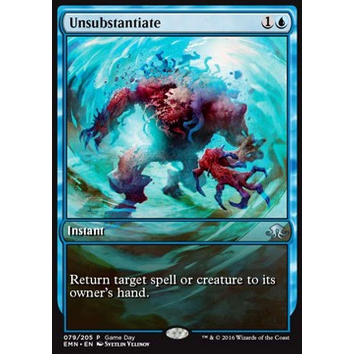 Unsubstantiate - Disgregare - [GDP] [NM]