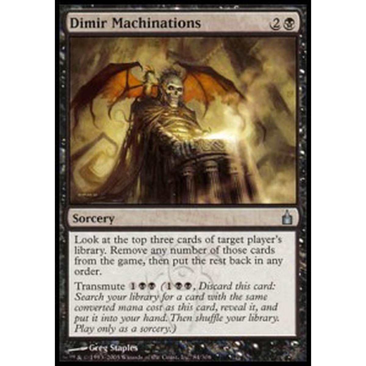 Dimir Machinations - Dimir Machinations - [RAV] [EX]