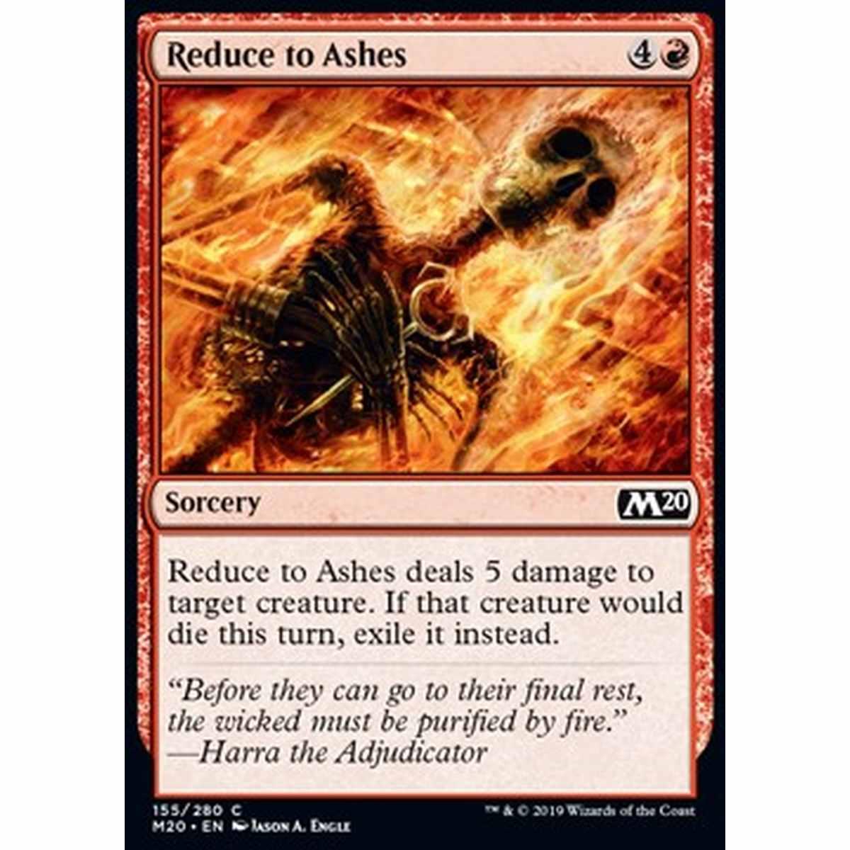 Reduce to Ashes - Ridurre in Cenere - [M20] [NM]