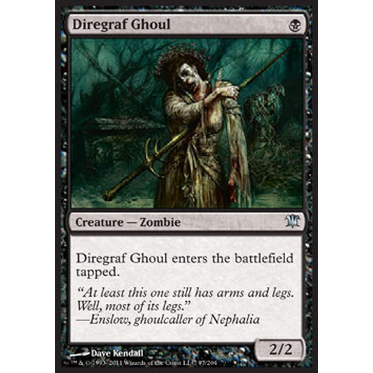 Diregraf Ghoul - Ghoul del Cimitero di Guerra - [ISD] [NM] [Foil]