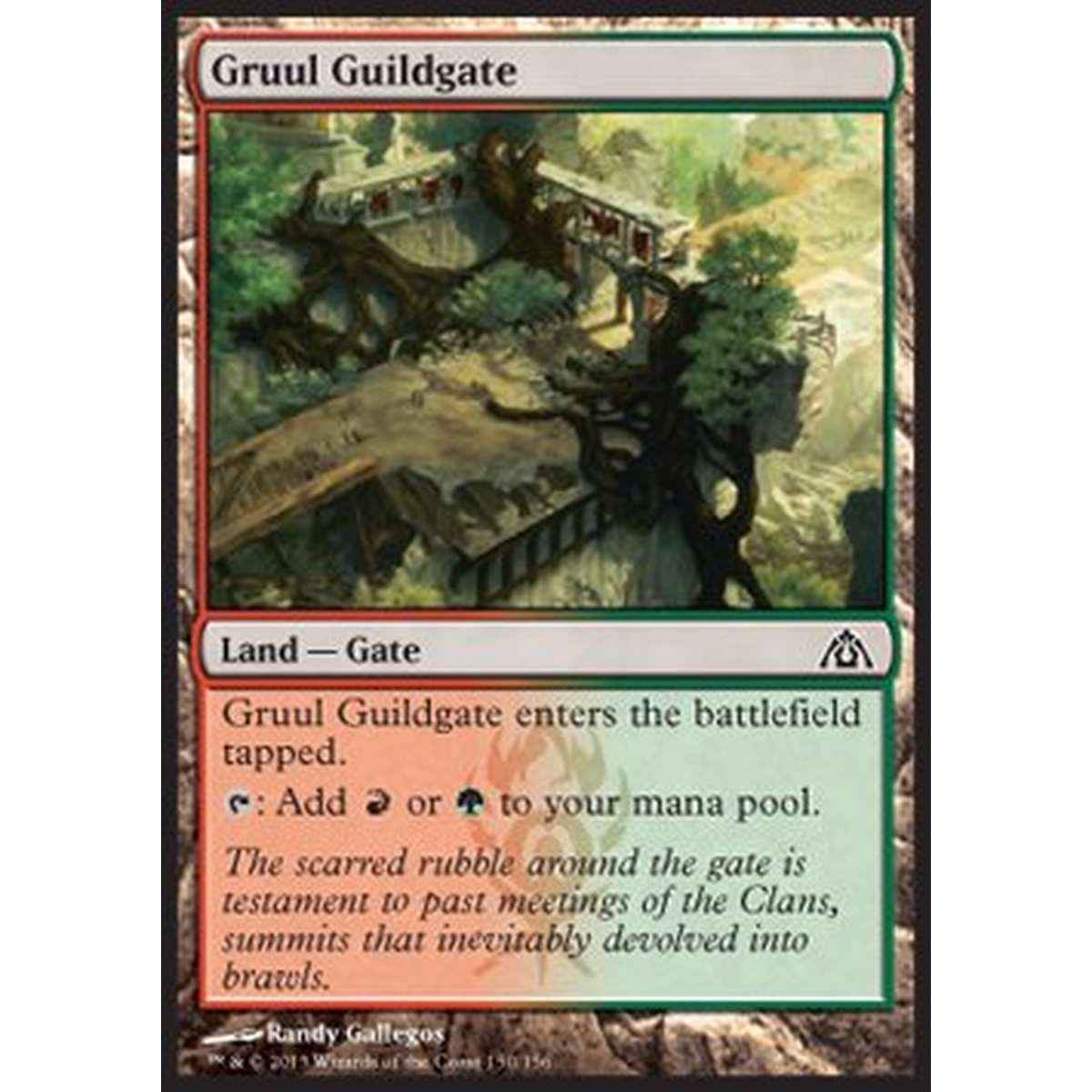 Gruul Guildgate - Cancello della Gilda Gruul - [DGM] [NM] [Foil]