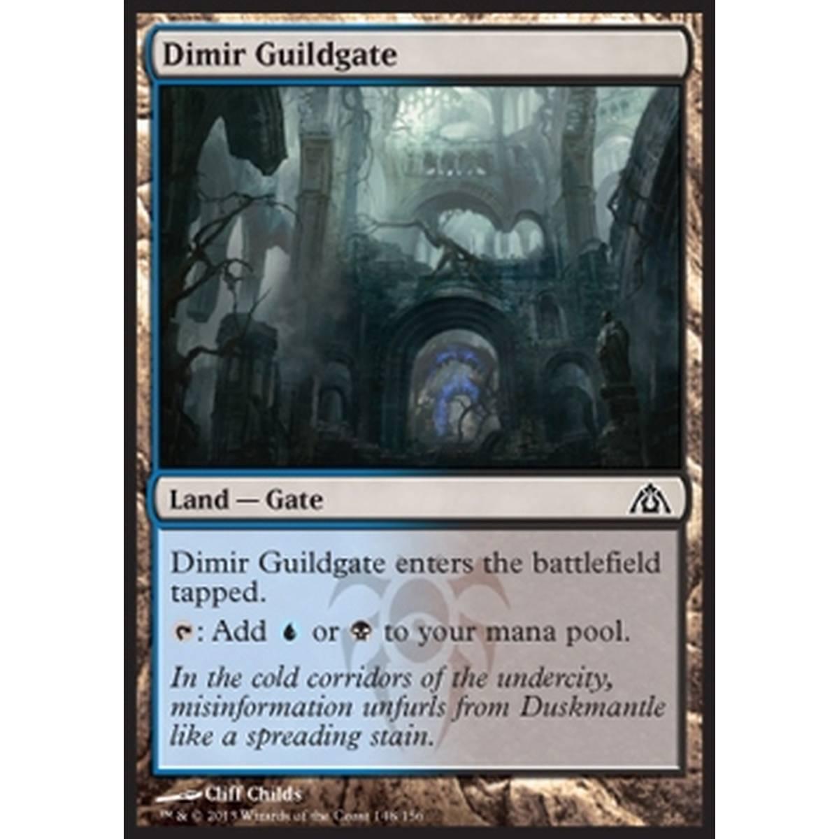 Dimir Guildgate - Cancello della Gilda Dimir - [DGM] [NM] [Foil]