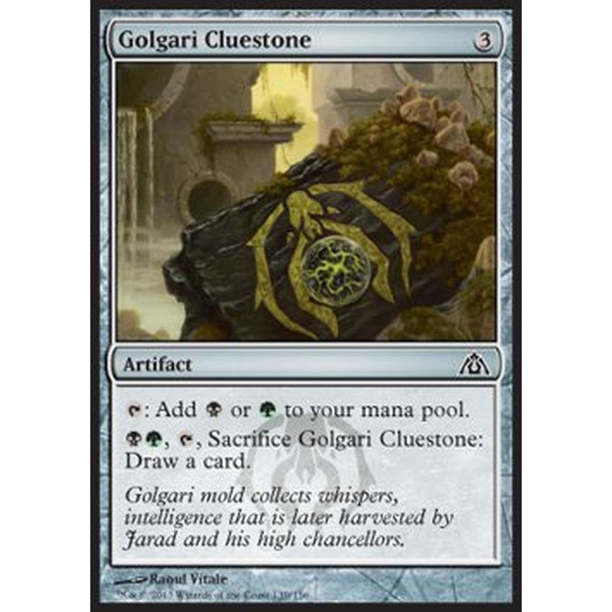 Golgari Cluestone - Pietraindice Golgari - [DGM] [NM] [Foil]