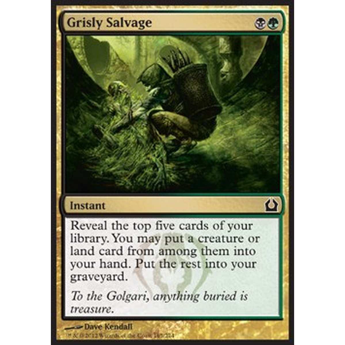 Grisly Salvage - Recupero Raccapricciante - [RTR] [EX] [Foil]