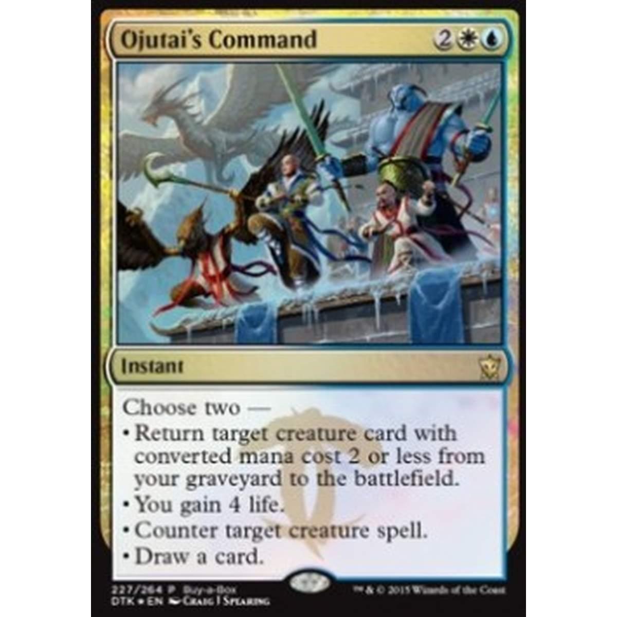 Ojutai's Command - Comando di Ojutai - [BABP] [NM] [Foil]