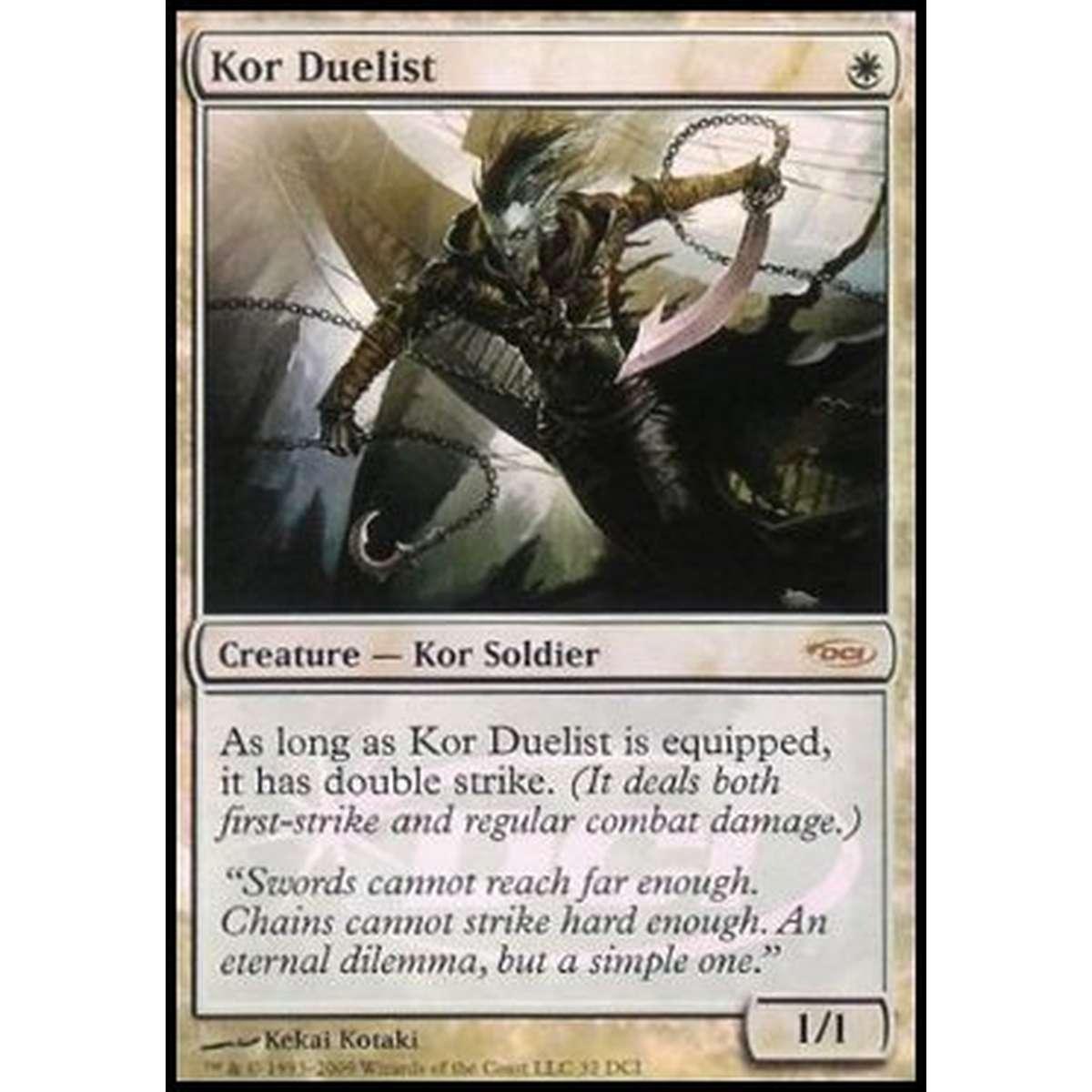 Kor Duelist - Duellante Kor - [GW] [NM] [Foil]