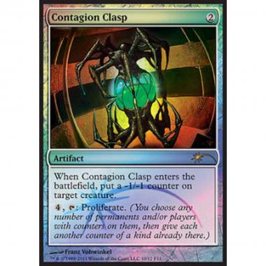 Contagion Clasp - Stretta Contagiosa - [FNM] [EX] [Foil]