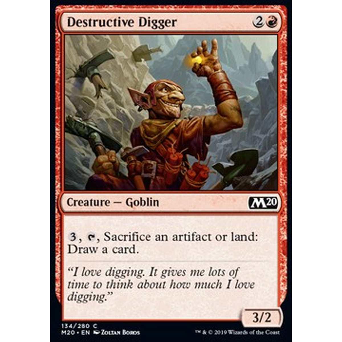 Destructive Digger - Scavatore Distruttivo - [M20] [NM]