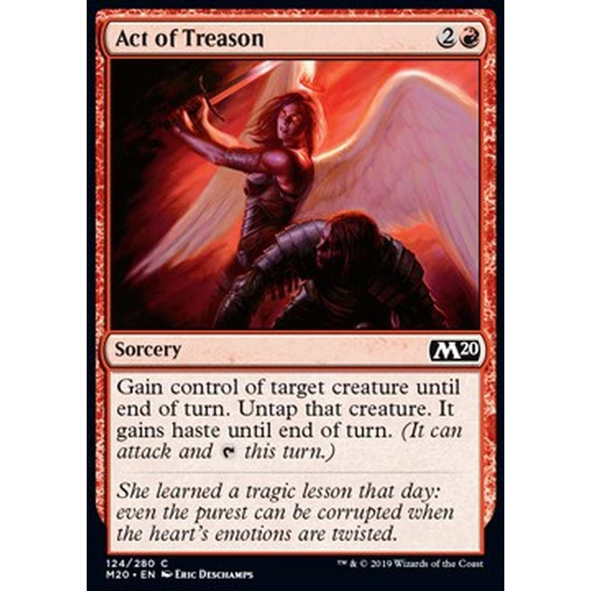Act of Treason - Atto di Tradimento - [M20] [NM]