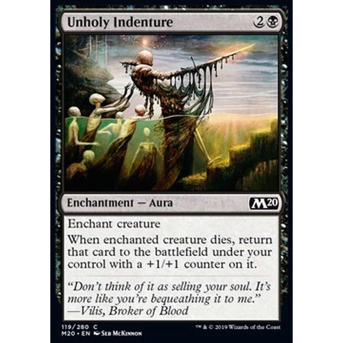 Unholy Indenture - Asservimento Sacrilego - [M20] [NM]
