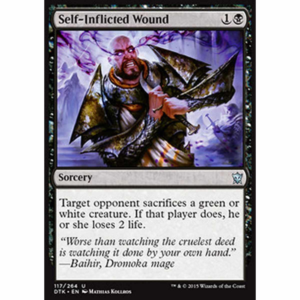 Self-Inflicted Wound - Ferita Autoinflitta - [DTK] [NM] [Foil]