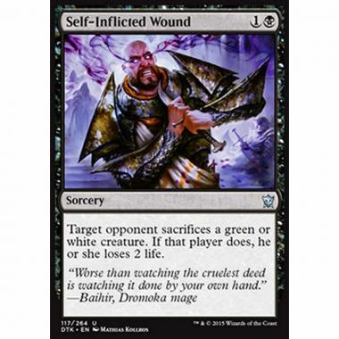 Self-Inflicted Wound - Ferita Autoinflitta - [DTK] [NM] [Foil]