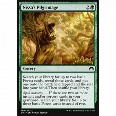 Nissa's Pilgrimage - Pellegrinaggio di Nissa - [ORI] [NM] [Foil]