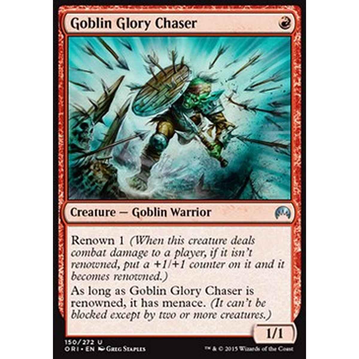 Goblin Glory Chaser - Cercatore di Gloria Goblin - [ORI] [NM] [Foil]