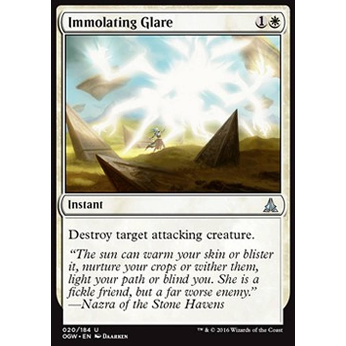 Immolating Glare - Bagliore Sacrificale - [OGW] [NM] [Foil]