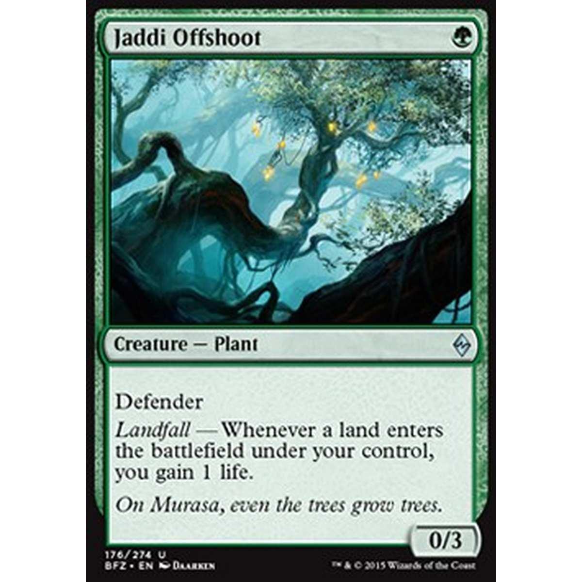 Jaddi Offshoot - Ramificazione di Jaddi - [BFZ] [NM] [Foil]