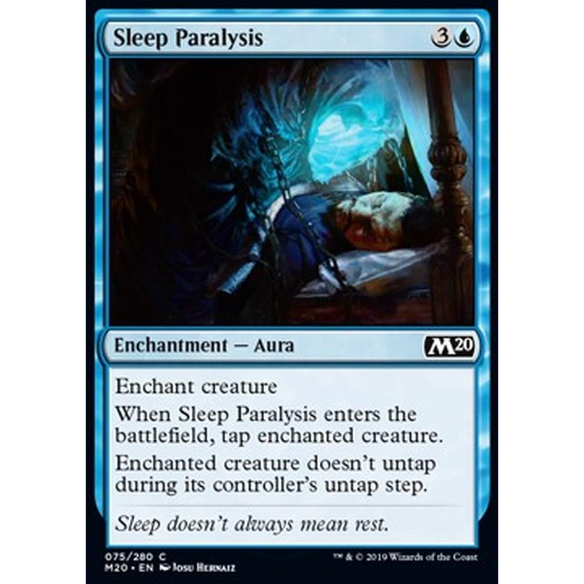 Sleep Paralysis - Paralisi nel Sonno - [M20] [NM]
