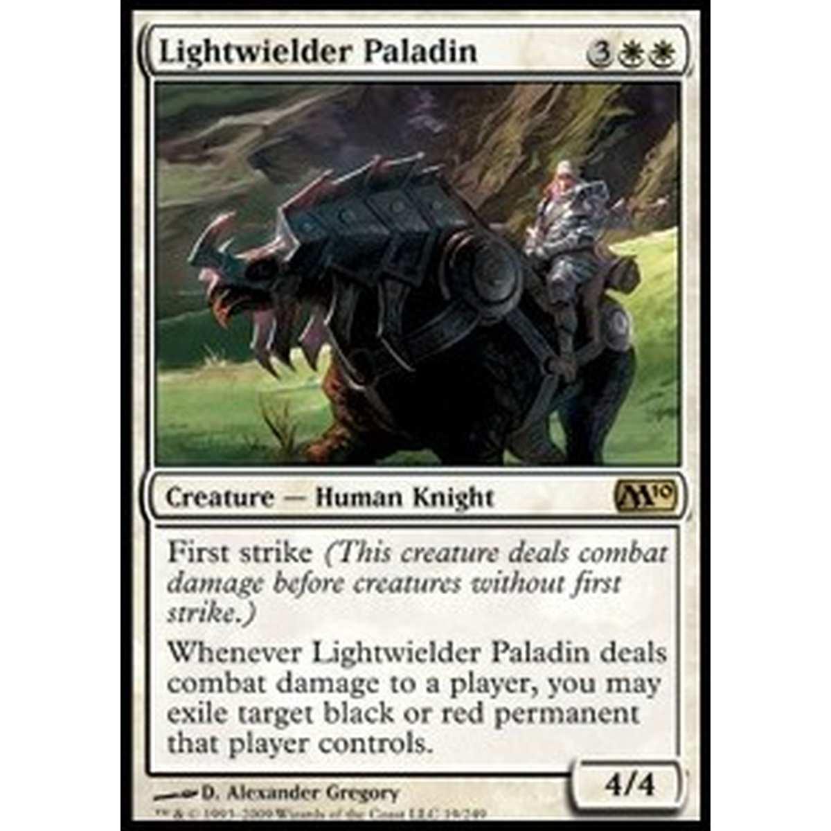 Lightwielder Paladin - Paladino Brandiluce - [M10] [NM] [Foil]