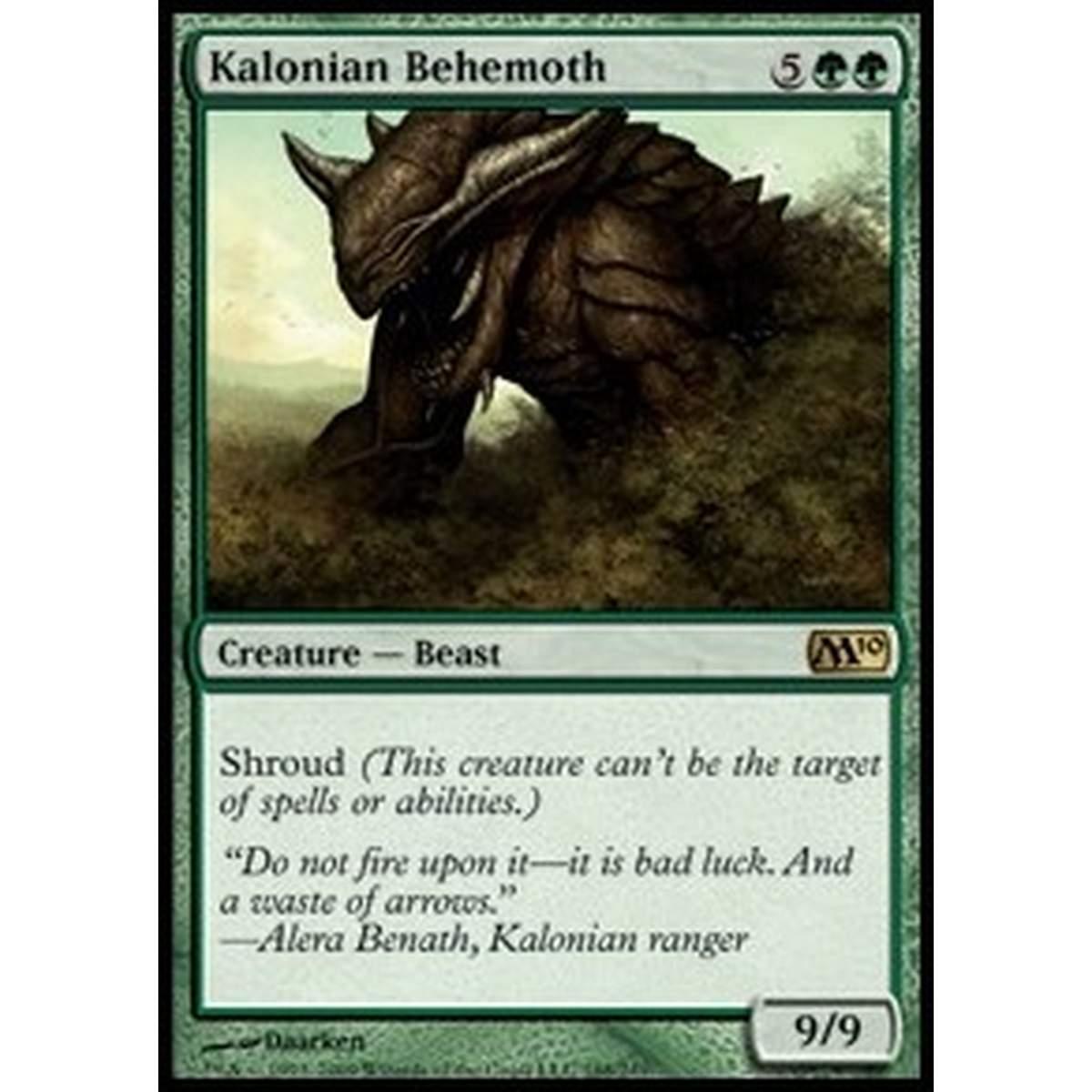Kalonian Behemoth - Behemoth di Kalonia - [M10] [NM] [Foil]