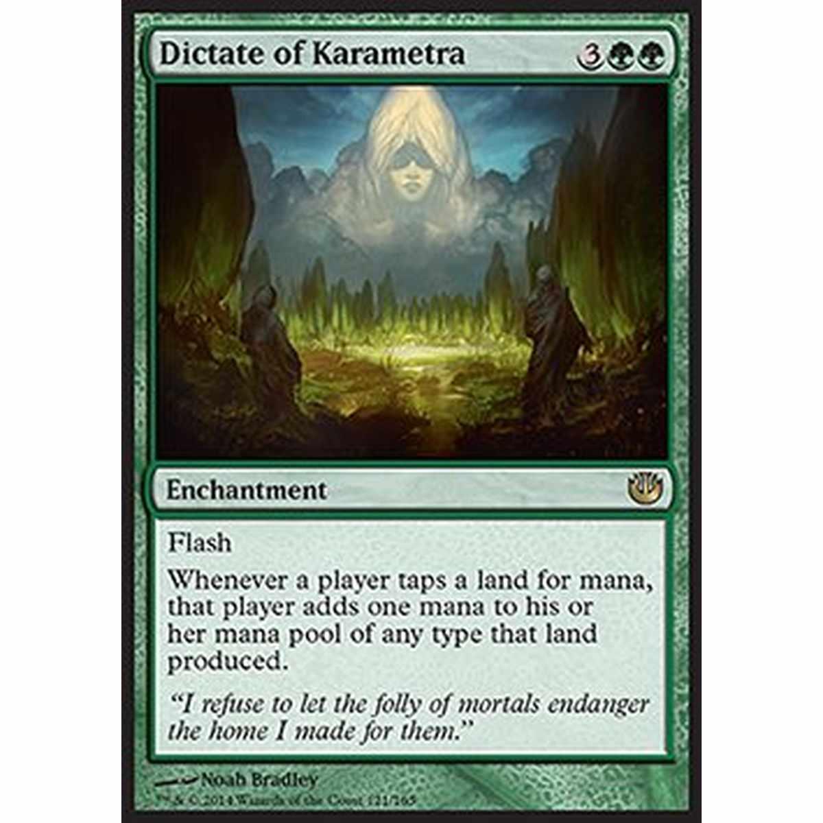 Dictate of Karametra - Dettami di Karametra - [JOU] [NM] [Foil]