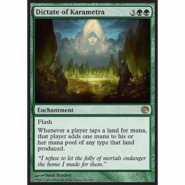 Dictate of Karametra - Dettami di Karametra - [JOU] [NM] [Foil]