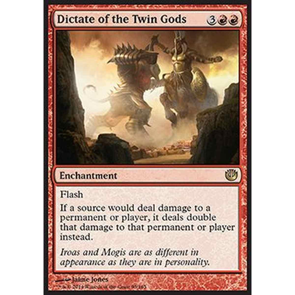 Dictate of the Twin Gods - Dettami degli Dei Gemelli - [JOU] [NM] [Foil]