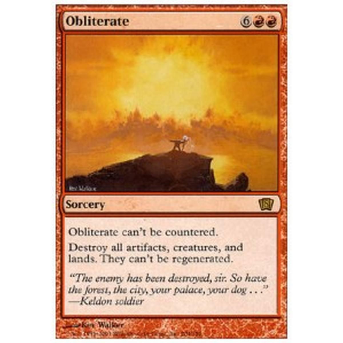 Obliterate - Obliterare - [8ED] [EX]